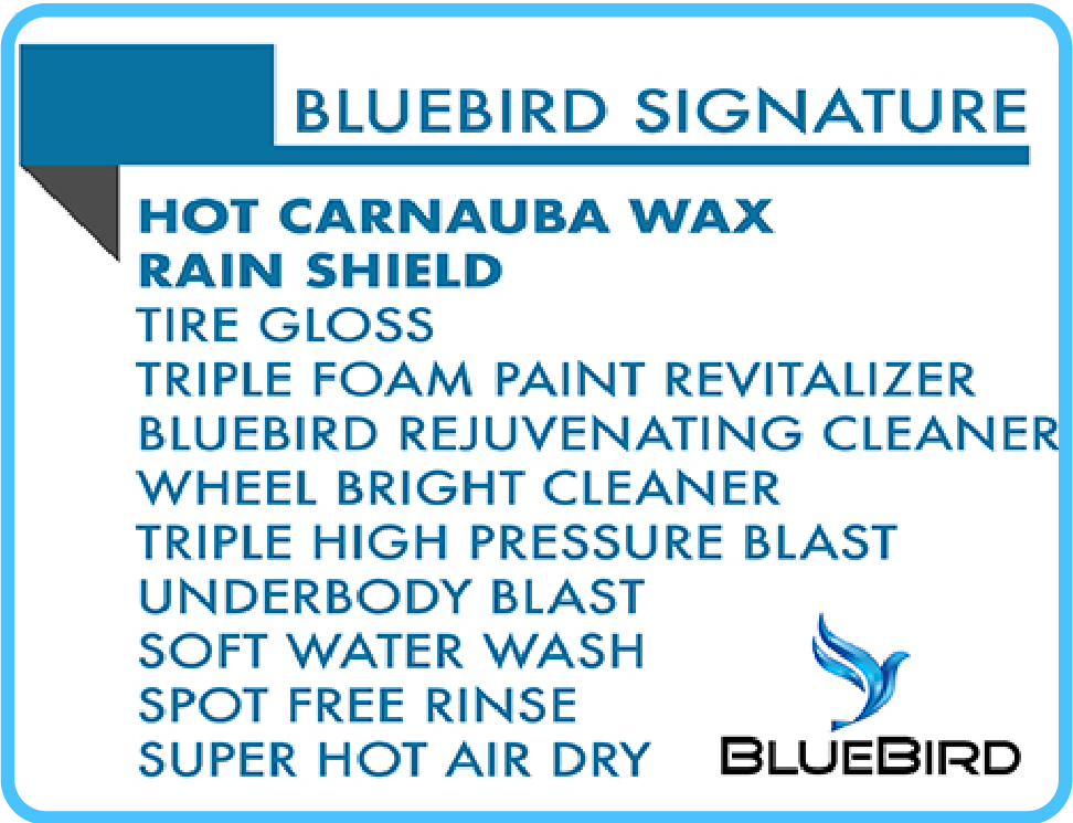 Bluebird Signature Wash with Ceramic Sealant