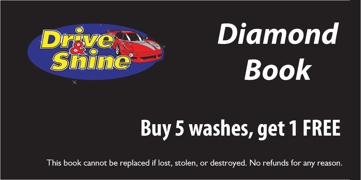 Ruby Book, buy 5 washes get 1 free