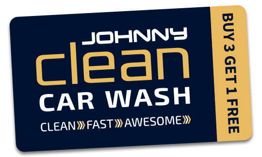 Car Wash Card – 4 Washes