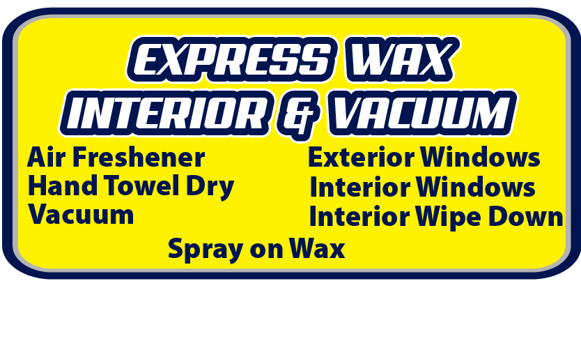 Express Wax, Interior and Vacuum