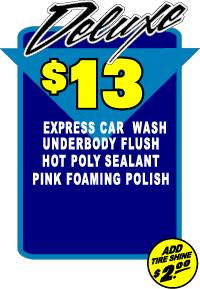 Prepaid Deluxe Wash
