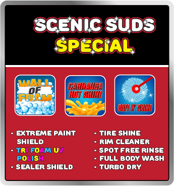 Scenic Suds Special