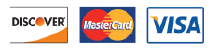 Discover, Mastercard, Visa