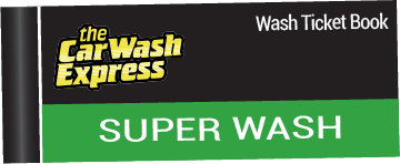Super Wash Ticket Book