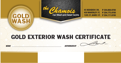 Exterior Plus Certificate