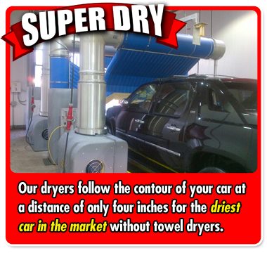 Triple Play Home Run Express Car Wash Super Dry