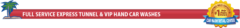 Express, Full Service and VIP Hand Washing